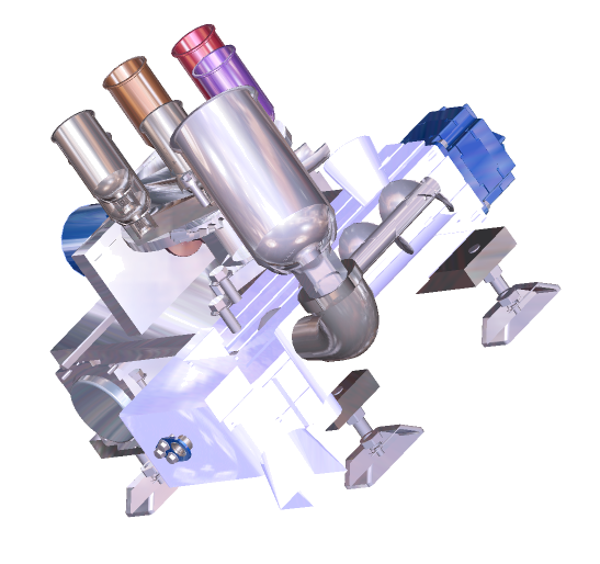 原料混合装置设备3D模型